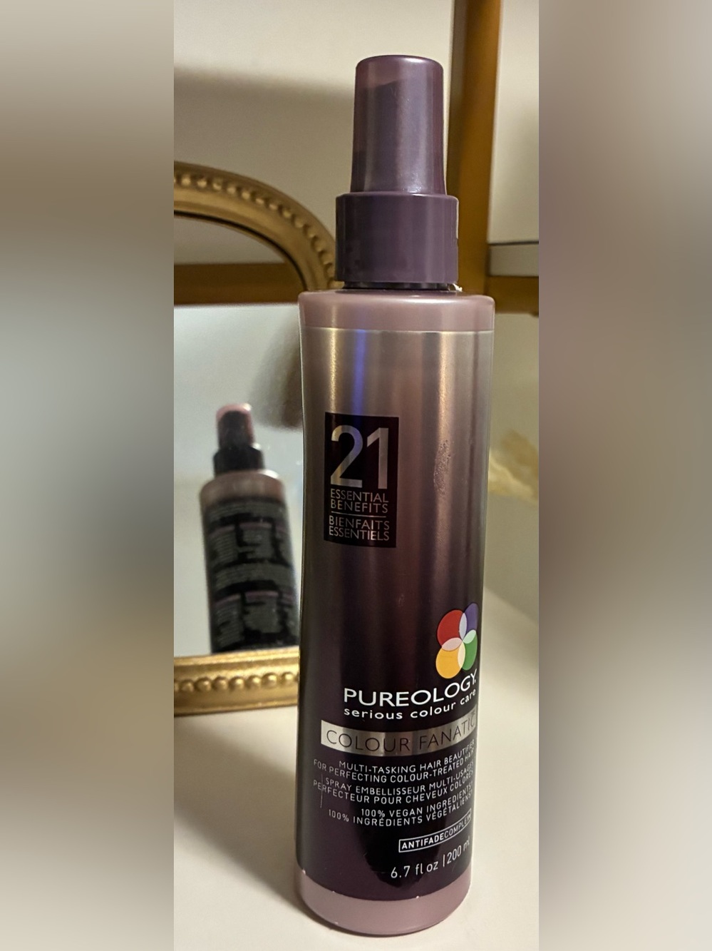 Pureology Color Fanatic 21 Benefits Leave-In Spray 6.7 oz Color Treated Hair